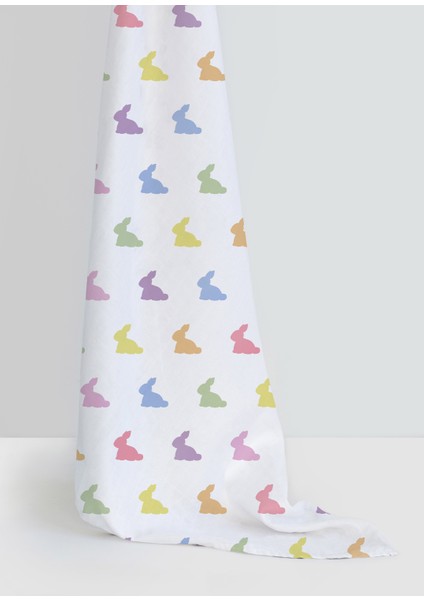 %100 Pamuk Rainbow Lapin Müslin Bebek Bakım Örtüsü 120 x 120 cm modelleri