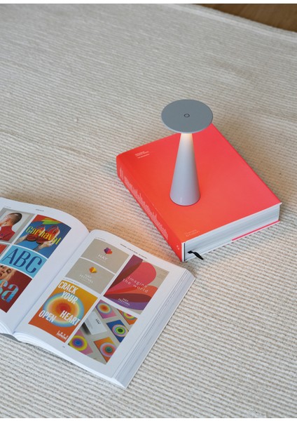 Damina Açık Gri Şarjlı LED Masa Lambası modelleri