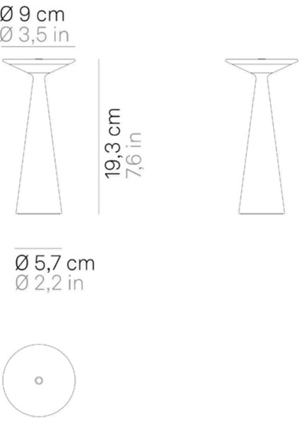 Damina Açık Gri Şarjlı LED Masa Lambası indirimleri