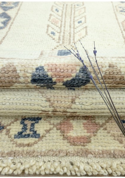 Lindsey El Dokuma Yün Yolluk 56X193 cm fırsatları