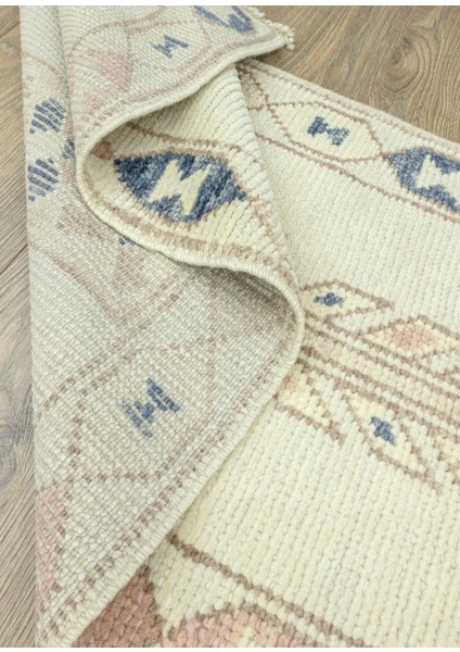 Lindsey El Dokuma Yün Yolluk 56X193 cm