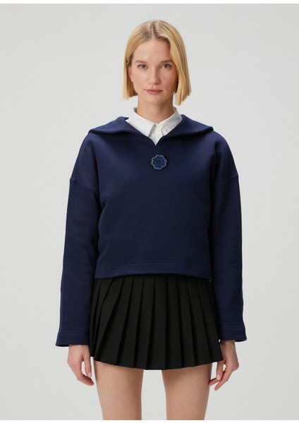 Toga Lacivert Polo Sweatshirt modelleri