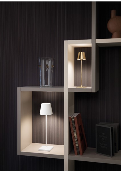 Poldina Altın Rengi Micro Şarjlı LED Masa Lambası fırsatları