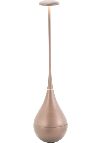Dondolina Bronz Şarjlı LED Masa Lambası