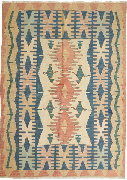 Anadol Uşak El Dokuma Yün Kilim