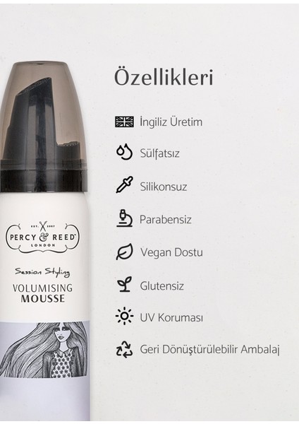 Session Styling Hacimlendirici Saç Köpüğü 50 ml modelleri