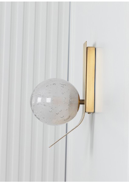 Helsingör Eskitme Soft Kabarcıklı Cam Tekli Aplik fiyatları