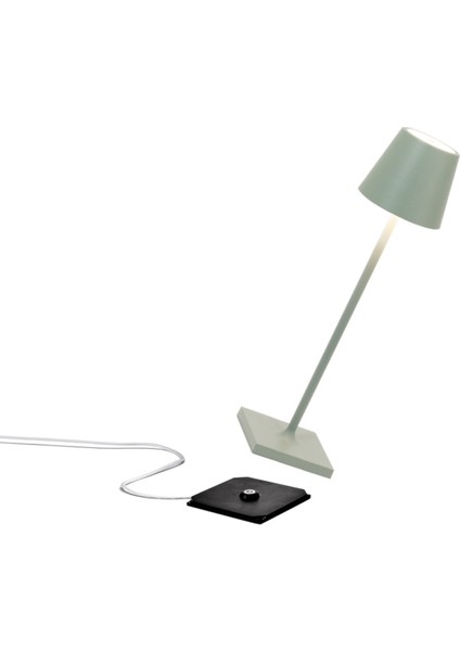 Poldina Açık Yeşil Micro Şarjlı LED Masa Lambası fiyatları