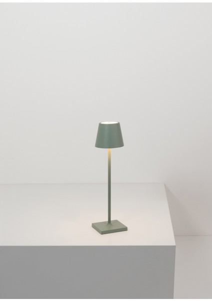 Poldina Açık Yeşil Micro Şarjlı LED Masa Lambası modelleri