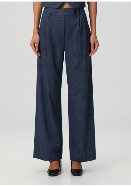 Pernona Mavi Çizgili Pantolon fiyatları