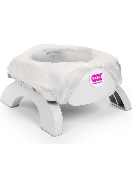 Roady Beyaz Katlanabilir Oturak ve Klozet Adaptörü, 30'lu Disposable Bez Seti fırsatları