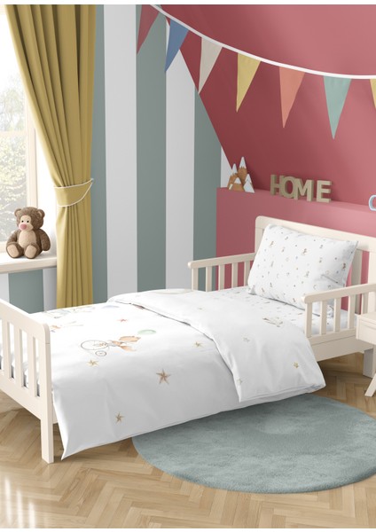 Circus Organik Pamuk Saten Tek Kişilik Çocuk Nevresim Takımı fırsatları