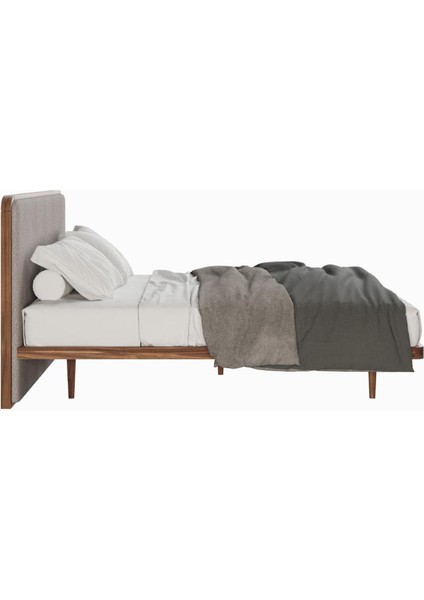 Pera Ceviz Kumaş Başlıklı Yatak Seti 207X205 cm fiyatları