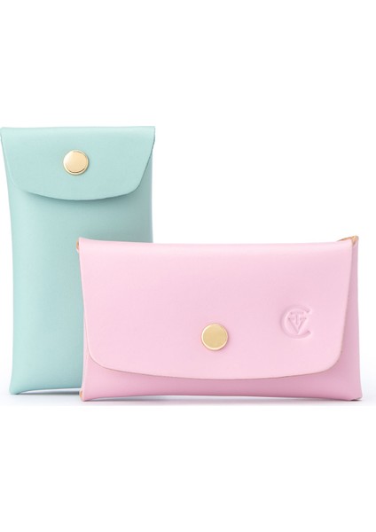 Açık Pembe Deri Çift Girişli Kadın Cüzdan fiyatları
