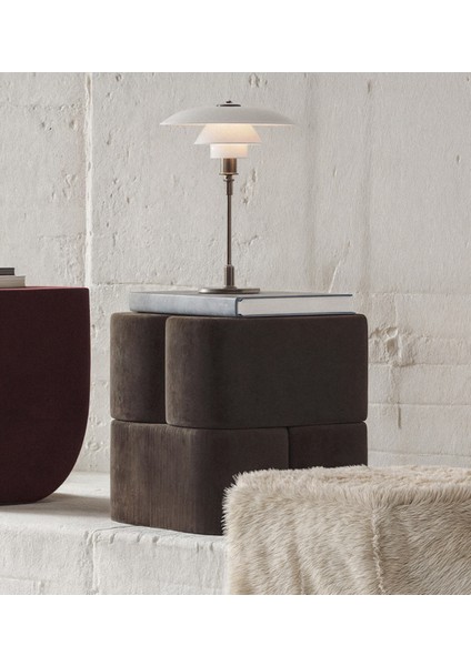 Ori Kahverengi Kadife Puf fiyatları