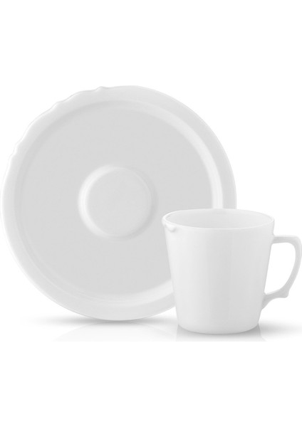 Eser-I Istanbul 6'lı Sade Çay Kahve Fincanı Seti