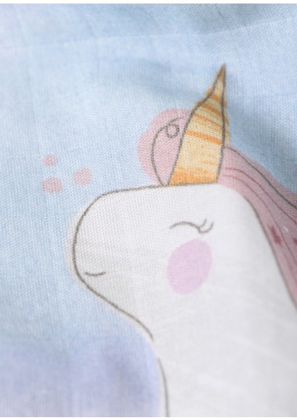 Astra Organik Pamuk Biyeli Çift Taraflı Müslin Kız Bebek Battaniye 90 x 120 cm indirimleri