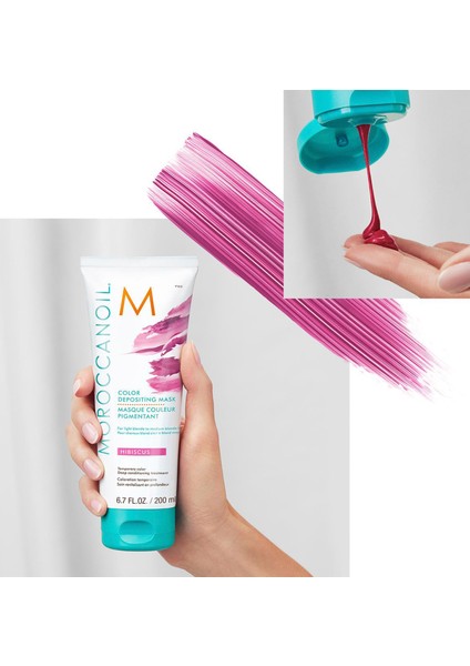 Color Depositing Hibiscus Renk Tazeleyici Saç Maskesi 200 ml fiyatları
