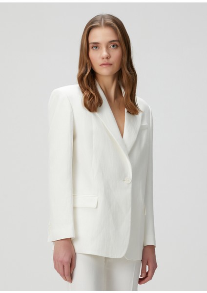 Vivalu Ekru Blazer modelleri