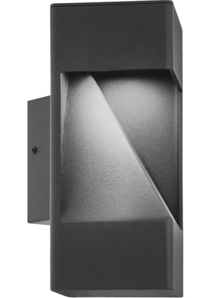 Cattolıca Antrasit Galvanizli Çelik Dış Mekan Duvar Aplik Aydınlatması