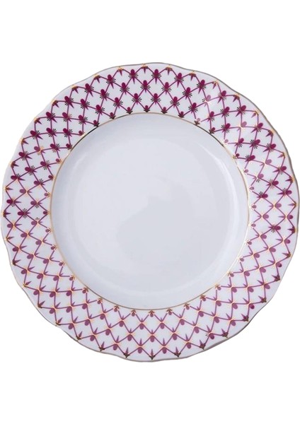 Cobalt Net Blues Porselen Pasta Tabağı 18 cm