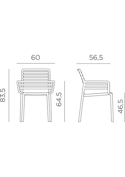 Doga Istiflenebilir Bahçe Sandalyesi modelleri