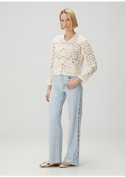 Mocha Ekru Dantel Hırka fiyatları