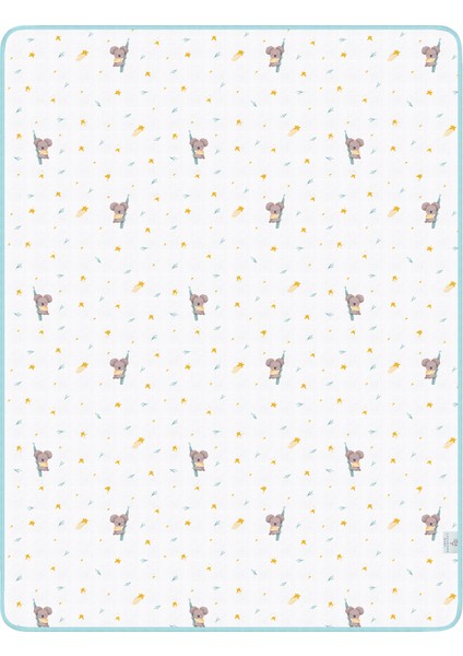 Koko Organik Pamuk Çift Taraflı Biyeli Unisex Bebek Müslin Battaniye fiyatları