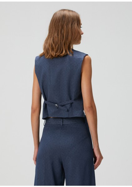 Lernona Mavi Çizgili Bluz indirimleri