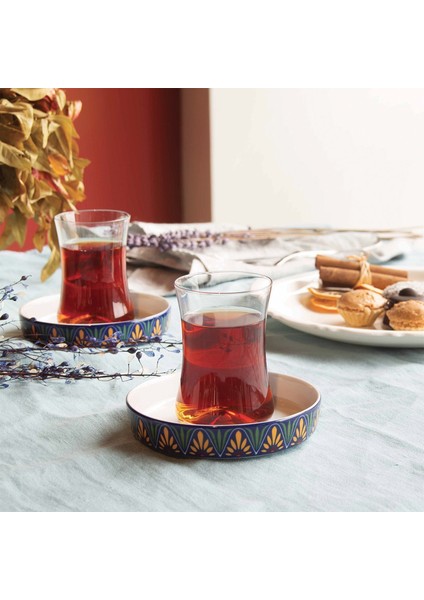 Istanbul Kahvaltı Helen 12 Parça Çay Bardağı Seti modelleri