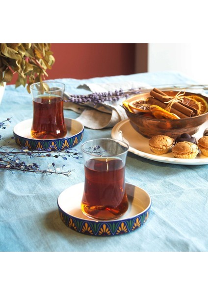 Istanbul Kahvaltı Helen 12 Parça Çay Bardağı Seti fırsatları