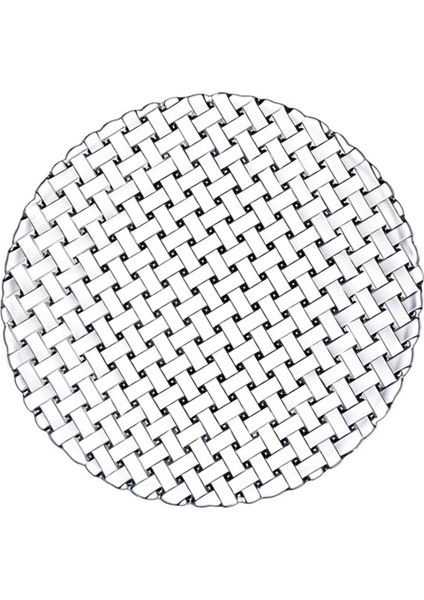 Bossa Nova Cam Şeffaf 2'li Servis Tabağı 32 cm