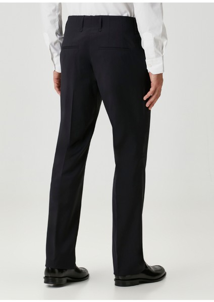 Lacivert Yün Pantolon modelleri