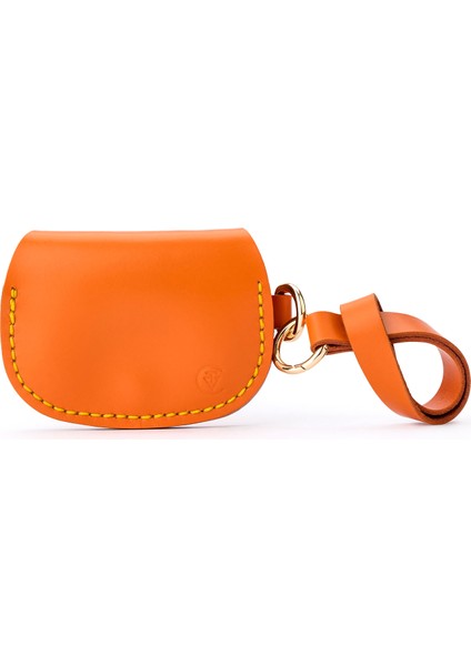 Oyster Turuncu Deri Kadın Cüzdan