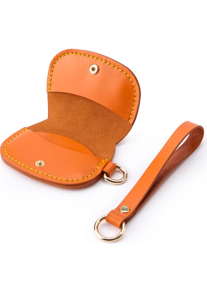Oyster Turuncu Deri Kadın Cüzdan modelleri
