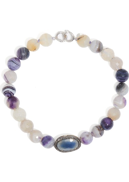 Pırlanta Detaylı Kadın Altın Kolye