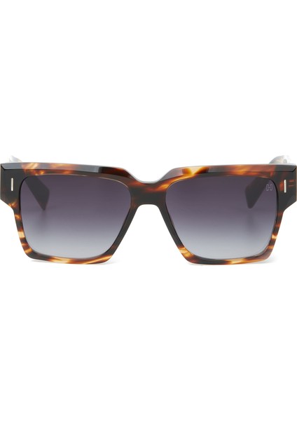 Hm 1622 C 2 Dikdörtgen Kahverengi Kadın Güneş Gözlüğü