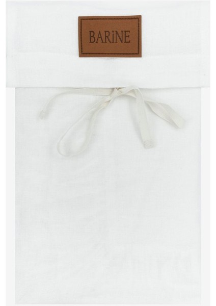 Frill Beyaz Keten 2'li Yastık Kılıfı Seti fiyatları