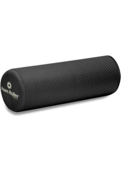 Health And Fitness Deluxe 18" Short Black Foam Roller ST-06093