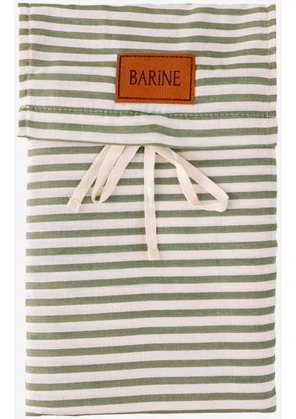 Thin Line Yeşil Saten 2'li Yastık Kılıfı Seti fiyatları