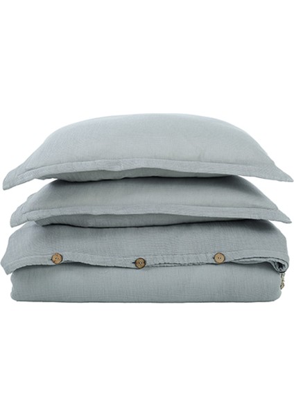 Aden Mini Waffle Fındık Kabuğu Battal Boy Nevresim Takımı 220X240 cm