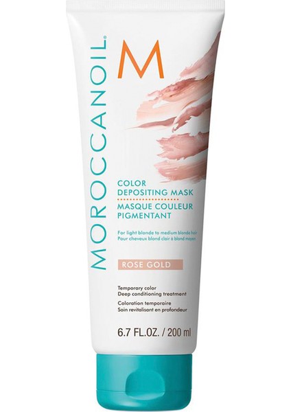 Color Depositing Rose Gold Renk Tazeleyici Saç Maskesi 200 ml