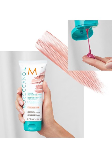 Color Depositing Rose Gold Renk Tazeleyici Saç Maskesi 200 ml fiyatları
