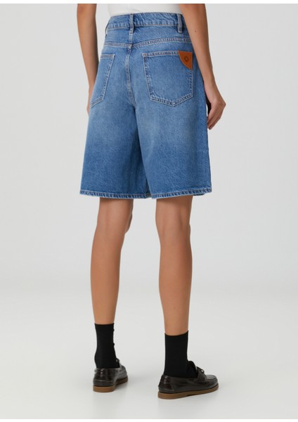 Iblue Mavi Denim Şort fırsatları