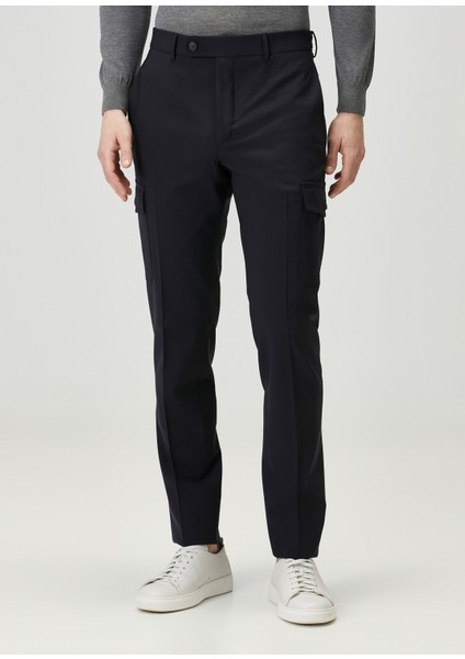 Lacivert Yün Kargo Pantolon fiyatları