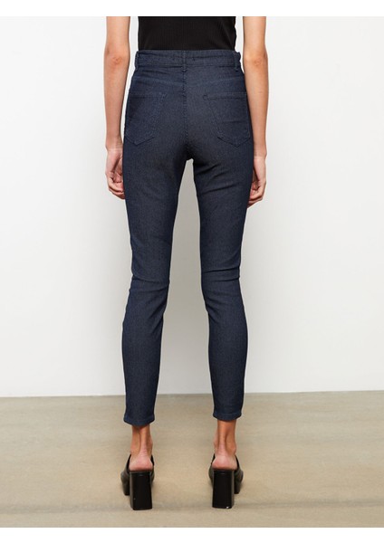 Yeni Sezon Kadın Yüksek Bel Mercury Skinny Fit Düz Jean Pantolon indirimleri