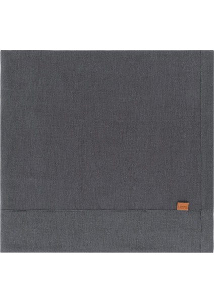 Linen Antrasit Keten Masa Örtüsü 150 x 320 cm