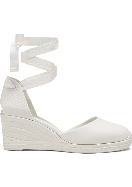 Beyaz Kadın Sandalet