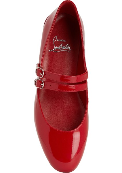 Sweet Jane Kırmızı Deri Babet fırsatları