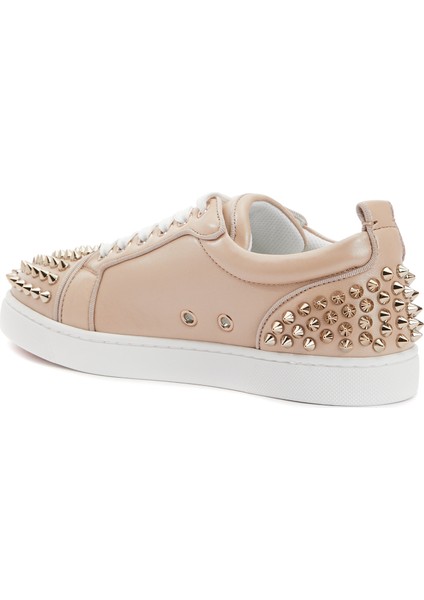 Louise Junior Spikes Pudra Kadın Deri Sneaker modelleri